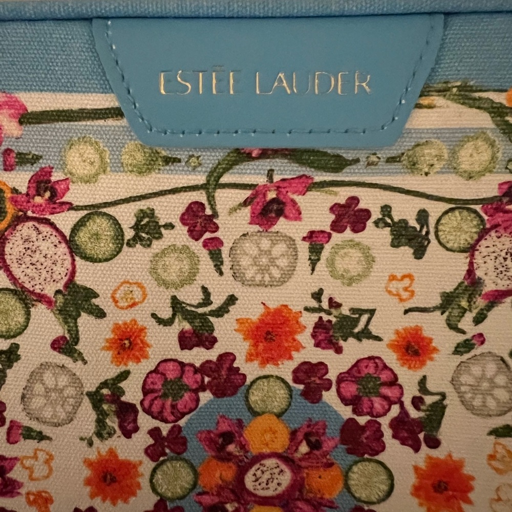 Lancôme Authentic Vintage Floral Makeup Cosmetic bag - Picture 7 of 7
